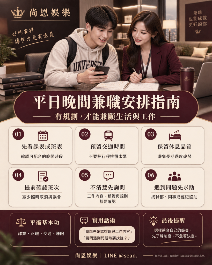 台北徵才,女公關,公關招募,公關工作,夜店工作,兼職工作,全職工作,彈性排班,學生工作,上班族兼職,無經驗可,工作培訓,工作安全,尚恩娛樂,,台北工作,暑期打工,短期工作,學生兼職,兼職工作,暑假兼職,暑假晚班兼職
